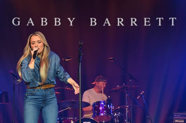 Warner Records Nashville -CRS 2026 Gabby Barrett onstage at Warner Records Nashville Lunch and Performance during CRS 2026 at the Omni Nashville Hotel on March 18, 2026 in Nashville, Tennessee. Nashville Omni Nashville Tennessee USA Copyright: xTammiexArroyo AFF-USA.comx