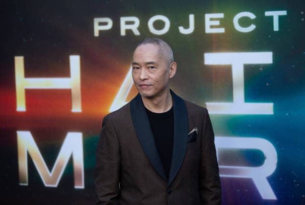 Ken Leung arrives on the red carpet at the premiere of Project Hail Mary at Josie Robertson Plaza on Wednesday, March 18, 2026 in New York City.  NYP20260318530 SERENAxXUxNING