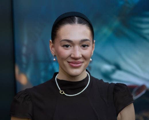 Jess Val Ortiz arrives on the red carpet at the premiere of Project Hail Mary at Josie Robertson Plaza on Wednesday, March 18, 2026 in New York City.  NYP20260318524 SERENAxXUxNING