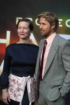 March 18, 2026, New York, Ny, USA: SANDRA HULLER and RYAN GOSLING attend the Project Hail Mary New York Premiere, Red Carpet Arrivals, .Lincoln Center, NYC.March 18, 2026. New York USA - ZUMAms4_ 20260318_faf_ms4_020 Copyright: xSoniaxMoskowitzxGordonx