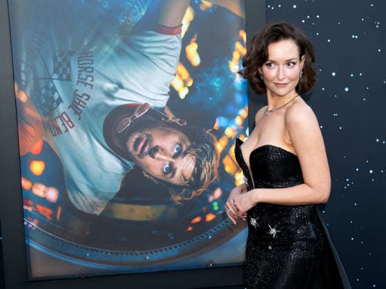 NY Premiere of Project Hail Mary Featuring: Milana Vayntrub Where: New York, New York, United States When: 19 Mar 2026 Credit: Janet Mayer INSTARimages.com EDITORIAL USE ONLY. NOT FOR USE BY NEWSPAPERS BASED IN THE UK. Copyright: xx instar55564858