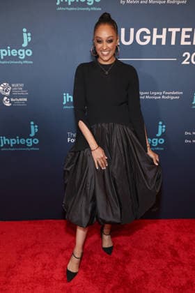 BEVERLY HILLS, CALIFORNIA - MARCH 18:Tia Mowry attends Jhpiego Laughter is the Best Medicine Gala at The Beverly Hills Hotel on March 18, 2026 in Beverly Hills, California Copyright: xAdMediax MediaPunchx