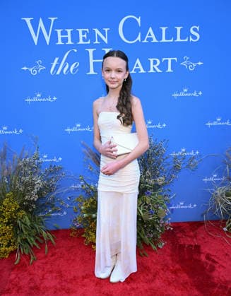 ˜When Calls the Heart™ and ˜Hope Valley: 1874™ Celebration Mila Morgan arriving to ˜When Calls the Heart™ and ˜Hope Valley: 1874™ Celebration at The Sun Rose on March 18, 2026 in West Hollywood, CA. West Hollywood The Sun Rose California USA Copyright: xLISAxOConnor AFF-USA.comx