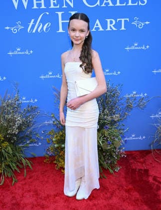 ˜When Calls the Heart™ and ˜Hope Valley: 1874™ Celebration Mila Morgan arriving to ˜When Calls the Heart™ and ˜Hope Valley: 1874™ Celebration at The Sun Rose on March 18, 2026 in West Hollywood, CA. West Hollywood The Sun Rose California USA Copyright: xLISAxOConnor AFF-USA.comx