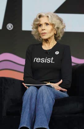 March 18, 2026: Austin, Texas. W. Kamau Bell, left, and Jane Fonda take part in the keynote Say It Louder: Artists, Activism & the First Amendment at the SXSW Conference. - ZUMAda1_ 20260318_zap_da1_007 Copyright: xSandraxDahdahx