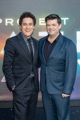 Project Hail Mary New York Premiere, New York, USA - 18 Mar 2026 (L-R) Phil Lord and Chris Miller attend Project Hail Mary New York premiere at Lincoln Center on March 18, 2026 in New York City. New York United States Copyright: xRonxAdarx xSOPAxImagesx _radar_phm_20260318_01147