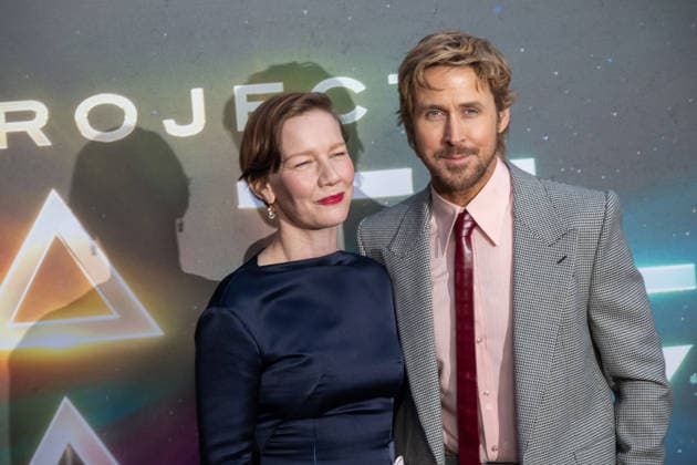 March 18, 2026, New York, United States: (L-R) Sandra Hüller and Ryan Gosling attend Project Hail Mary New York premiere at Lincoln Center on March 18, 2026 in New York City. New York United States - ZUMAs197 20260318_aaa_s197_265 Copyright: xRonxAdarx