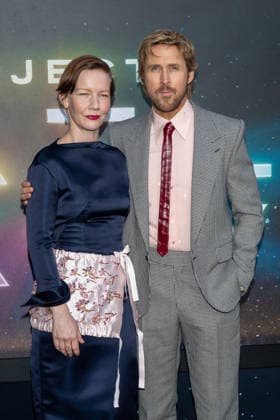 March 18, 2026, New York, United States: (L-R) Sandra Hüller and Ryan Gosling attend Project Hail Mary New York premiere at Lincoln Center on March 18, 2026 in New York City. New York United States - ZUMAs197 20260318_aaa_s197_285 Copyright: xRonxAdarx