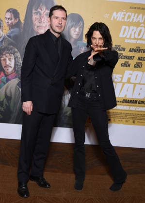 Melvil Poupaud et Asia Argento Avant première du film Plus forts que le diable au Grand Rex à Paris le 18 Mars 2026 Denis Guignebourg Bestimage Preview screening of the film Plus forts que le diable at the Grand Rex in Paris on March 18, 2026 Paris France  Copyright: xDenisxGuignebourgx xBestimagexDenisxGuignebourgx xBestimagex