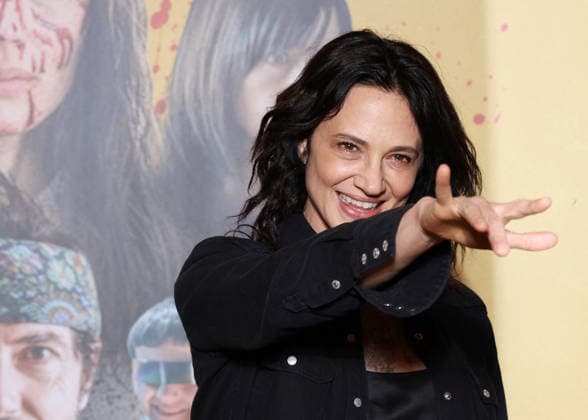 Asia Argento Avant première du film Plus forts que le diable au Grand Rex à Paris le 18 Mars 2026 Denis Guignebourg Bestimage Preview screening of the film Plus forts que le diable at the Grand Rex in Paris on March 18, 2026 Paris France  Copyright: xDenisxGuignebourgx xBestimagexDenisxGuignebourgx xBestimagex