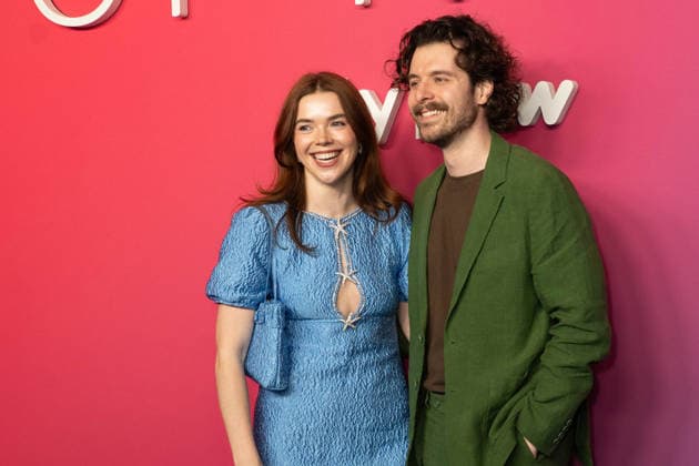 London, red carpet arrivals for Sky Up Next 2026 at Freemasons Hall. Pictured: Hannah and Benedict Townsend.  Copyright: xcristinaxmasseix xipa-agency.netx xx IPA_Agency_IPA73113658