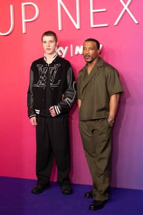 London, red carpet arrivals for Sky Up Next 2026 at Freemasons Hall. Pictured: Vlad Baliuk and Ashley Walters.  Copyright: xcristinaxmasseix xipa-agency.netx xx IPA_Agency_IPA73113688