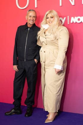 London, red carpet arrivals for Sky Up Next 2026 at Freemasons Hall. Pictured: DJ Fat Tony and Gemma Collins.  Copyright: xcristinaxmasseix xipa-agency.netx xx IPA_Agency_IPA73113753