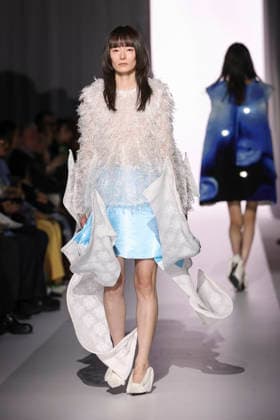 March 19, 2026, Tokyo, Japan: Models wearing fashion brand YOHEI OHNO walk down the runway during the Rakuten Fashion Week TOKYO 2026 Autumn Winter Collection. The fashion week runs from March 16 to 21. Tokyo Japan  - ZUMAm191 20260319_aap_m191_027 Copyright: xRodrigoxReyesxMarinx