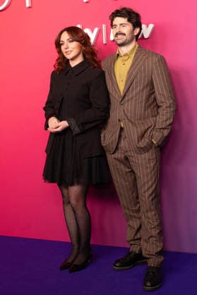 London, red carpet arrivals for Sky Up Next 2026 at Freemasons Hall. Pictured: Ania Magliano and Paddy Young  Copyright: xcristinaxmasseix xipa-agency.netx xx IPA_Agency_IPA73113684