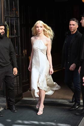 Anya Taylor Joy spotted leaving her New York City hotel wearing a white dress Featuring: Anya Taylor Joy Where: New York City, New York, United States When: 18 Mar 2026 Credit: Elder Ordonez INSTARimages EDITORIAL USE ONLY. NOT FOR USE BY NEWSPAPERS BASED IN THE UK. Copyright: xx instar55564466