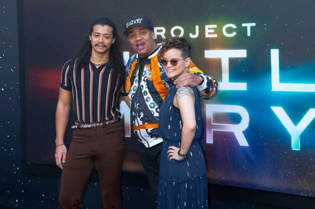 Travis Tyson, Neil deGrasse Tyson und Miranda Tyson bei der Premiere des Kinofilms Project Hail Mary Der Astronaut im Lincoln Center. New York, 18.03.2026