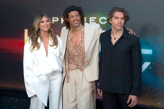Heidi Klum, Henry Samuel und Elias Becker bei der Premiere des Kinofilms Project Hail Mary Der Astronaut im Lincoln Center. New York, 18.03.2026
