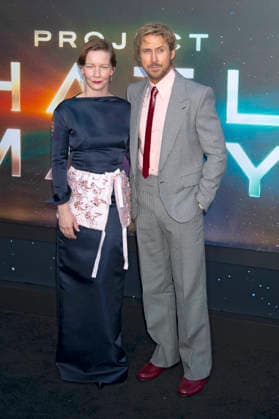 Sandra Hüller und Ryan Gosling bei der Premiere des Kinofilms Project Hail Mary Der Astronaut im Lincoln Center. New York, 18.03.2026