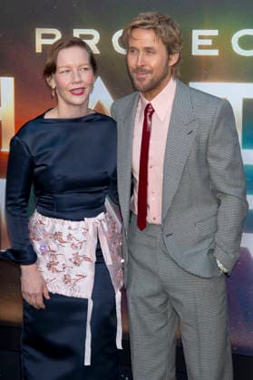 Sandra Hüller und Ryan Gosling bei der Premiere des Kinofilms Project Hail Mary Der Astronaut im Lincoln Center. New York, 18.03.2026
