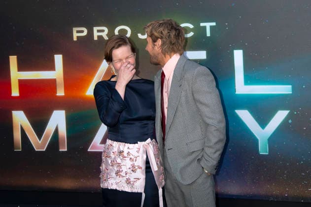 Sandra Hüller und Ryan Gosling bei der Premiere des Kinofilms Project Hail Mary Der Astronaut im Lincoln Center. New York, 18.03.2026