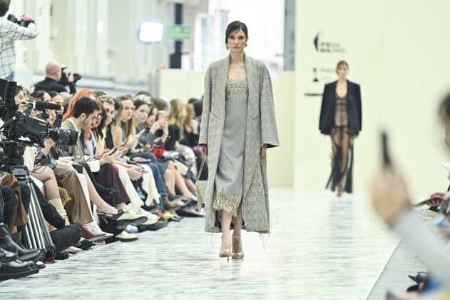 Isabel Sanchis Fashion Week A model walks the runway wearing a design by Isabel Sanchis during Mercedes-Benz Fashion Week de Madrid in IFEMA, 18 March 2026 Spain Featuring: A model walks the runway wearing a design by Isabel Sanchis during Mercedes-Benz Fashion Week de Madrid in IFEMA, 18 March 2026 Spain Where: Madrid, Spain When: 18 Mar 2026 Credit: Oscar Gonzalez WENN Madrid Spain Copyright: xOscarxGonzalez WENNx wenn41158754 OFA ZOJx wenn41158754