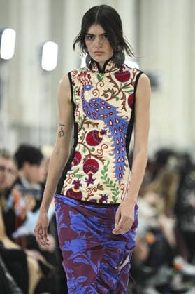 Juan Vidal Fashion Week de Madrid A model walks the runway wearing a design by Juan Vidal during Mercedes-Benz Fashion Week de Madrid in IFEMA, 18 March 2026 Spain Featuring: A model walks the runway wearing a design by Juan Vidal during Mercedes-Benz Fashion Week de Madrid in IFEMA, 18 March 2026 Spain Where: Madrid, Spain When: 18 Mar 2026 Credit: Oscar Gonzalez WENN Madrid Spain Copyright: xOscarxGonzalez WENNx wenn41158723 OFA ZOJx wenn41158723