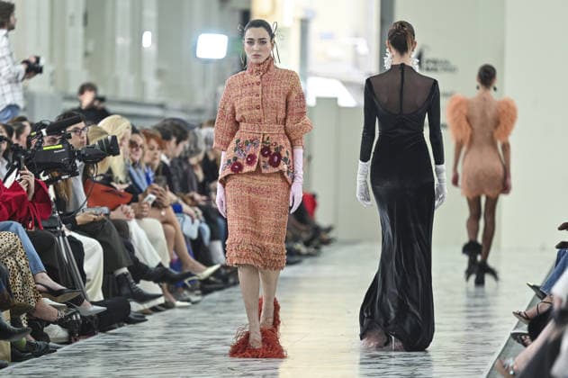 Claro Couture Fashion Week de Madrid A model walks the runway wearing a design by Claro Couture during Mercedes-Benz Fashion Week de Madrid in IFEMA, 18 March 2026 Spain Featuring: A model walks the runway wearing a design by Claro Couture during Mercedes-Benz Fashion Week de Madrid in IFEMA, 18 March 2026 Spain Where: Madrid, Spain When: 18 Mar 2026 Credit: Oscar Gonzalez WENN Madrid Spain Copyright: xOscarxGonzalez WENNx wenn41158814 OFA ZOJx wenn41158814