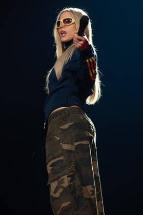 ReneÃ Rapp performing at Manchester AO Arena American singer actress ReneÃ Rapp performing in Manchester on her BITE ME UK Arena tour Featuring: ReneÃ Rapp Where: Manchester, United Kingdom When: 18 Mar 2026 Credit: Graham Finney WENN Manchester United Kingdom Copyright: xWENNx wenn41158842 x wenn41158842