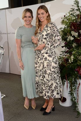 Anne Klein s Women Who Do Awards hosted by Sara Haines honoring Tina Kunakey, Caroline Kelley Rosen, Atoya , Dr. Karen Michele Kostroff, Martina Halloran at the iconic Rainbow Room in New York Featuring: Sara Haines, Caroline Kelley Rosen Where: New York, New York, United States When: 18 Mar 2026 Credit: Joey Andrew startraksphoto.com EDITORIAL USE ONLY. NOT FOR USE BY NEWSPAPERS BASED IN THE UK. Copyright: xx instar55565319