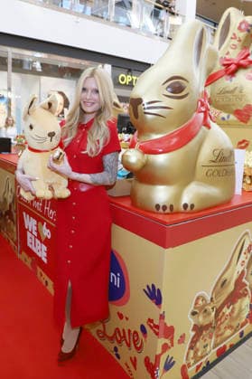 Mirja du Mont bei der Charity Aktion Ostern mit Herz zugunsten von Kinder- und Jugendprojekten in Hamburg im Elbe Einkaufszentrum. Hamburg, 18.03.2026