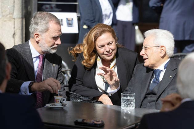 March 19, 2026, Salamanca, Rome, Spain: President of the Republic Sergio Mattarella with His Majesty the King of Spain, Felipe VI. Salamanca, Spain 19 March 2026 Salamanca Spain  - ZUMAa289 20260319_zia_a289_012 Copyright: xFrancescoxAmmendolax