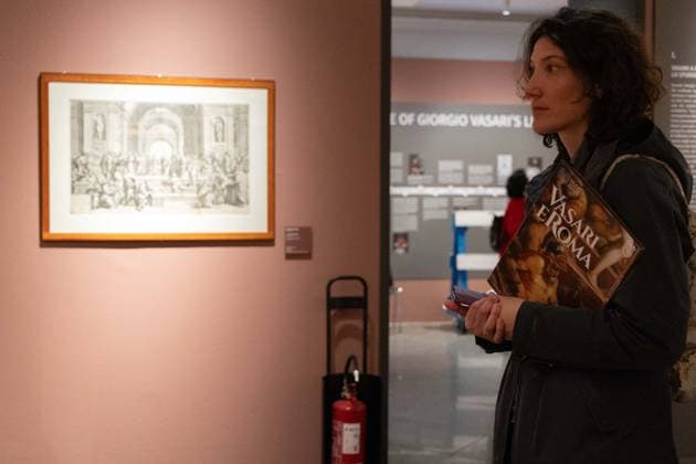 Press preview of the exhibition Vasari and Rome at Palazzo Caffarelli in Rome  Copyright: xMatteoxNardonex xipa-agency.netx xMatteoxNardonex IPA_Agency_IPA73121718