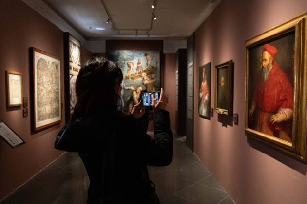 Press preview of the exhibition Vasari and Rome at Palazzo Caffarelli in Rome  Copyright: xMatteoxNardonex xipa-agency.netx xMatteoxNardonex IPA_Agency_IPA73121722