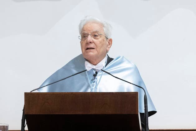 March 19, 2026, Salamanca, Rome, Spain: President of the Republic Sergio Mattarella at the award ceremony for the academic honor of Doctor Honoris Causa conferred by the University of Salamanca. Salamanca, Spain 19 March 2026 Salamanca Spain  - ZUMAa289 20260319_zia_a289_073 Copyright: xFrancescoxAmmendolax