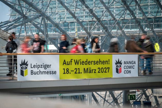 In Leipzig hat am 19.03.2026 die Buchmesse fuer Besucherinnen und Besucher geoeffnet. Insgesamt 2.044 Verlage und Medienunternehmen aus 54 Laendern beteiligen sich bis Sonntag an dem Fruehjahrsbranchentreff. Ein Schwerpunkt ist in diesem Jahr die Literatur des Donauraums. Unter dem Motto Donau - Unter Strom und zwischen Welten sind dazu fast 30 Veranstaltungen geplant. (Siehe epd-Meldung vom 19.03.2026) EDITORIAL USE ONLY