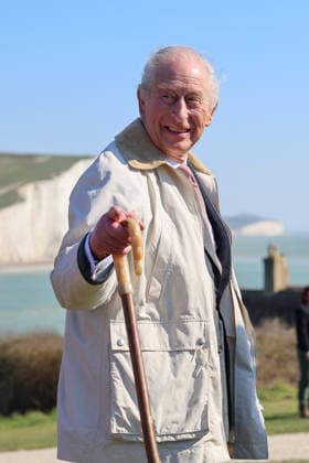 . 19 03 2026. Seaford, United Kingdom. King Charles III inaugurates the King Charles III England Coast Path and opens the Seven Sisters National Nature Reserve in Seaford, United Kingdom.  xPoolx xi-Imagesx IIM-26653-0033