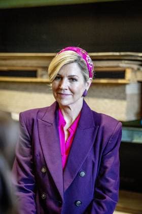 UTRECHT - Queen Maxima is in Utrecht together with the Minister for Climate & Green Growth, Stientje van Veldhoven, for the start of the eleventh Circular Economy Week. During this week, pioneers, companies, researchers, and government bodies in the Netherlands demonstrate how circular innovation and entrepreneurship work in practice. ROBIN UTRECHT ANP netherlands out - belgium out  Copyright: xx x553809241x originalFilename: 553809241.jpg