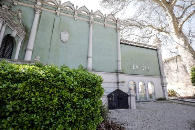 March 19, 2026, Venice, Rome, Italy: Biennale Gardens. Russian Pavilion Venice, March 19, 2026 Venice Italy  - ZUMAa289 20260319_zia_a289_159 Copyright: xMircoxToniolox