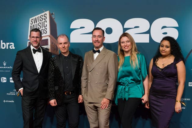 19 03 2026, Zurich, Hallenstadion , Swiss Music Awards 2026, Löwe Lukas Speiser, Roland Brack, Anja Graf Zurich Hallenstadion Zurich Switzerland Copyright: xJustPictures.ch PascalxvonxBürenx jp-en-PaVoB-Pavo_Fotografie-06104