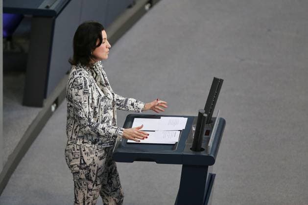 Berlin, Deutschland, 19.03.2026: Deutscher Bundestag: 65. Bundestagssitzung: Bundesministerin für Forschung, Technologie und Raumfahrt Dorothee Bär (CSU) *** Berlin, Germany, 19 03 2026 German Bundestag 65 Bundestag session Federal Minister of Research, Technology and Space Dorothee Bär CSU Copyright: xdtsxNachrichtenagenturx dts_111600