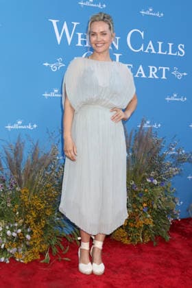March 19, 2026, West Hollywood, Ca, USA: LOS ANGELES - MAR 19: Emilie Ullerup at the When Calls the Heart and Hope Valley: 1874 Celebration at The Sun Rose Hotel on March 19, 2026 in West Hollywood, CA West Hollywood USA - ZUMAnc22 20260319_zaa_nc22_023 Copyright: xKathyxHutchinsx