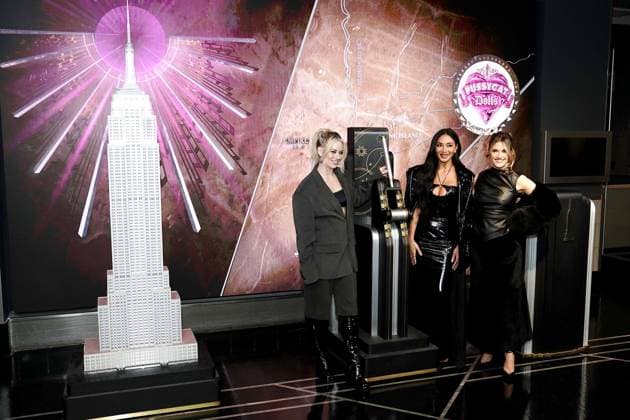 Kimberly Wyatt, Nicole Scherzinger, Ashley Roberts at a public appearance for Pussycat Dolls Celebrate Global Reunion Tour PCD FOREVER, The Empire State Building, New York, NY, March 19, 2026. Photo By: Kristin Callahan Everett Collection Pussycat Dolls Celebrate Global Reunion Tour PCD FOREVER PUBLICATIONXNOTxINxCANxCHNxFRAxITAxJPNxNORxPOLxRUSxESPxUKxUSA