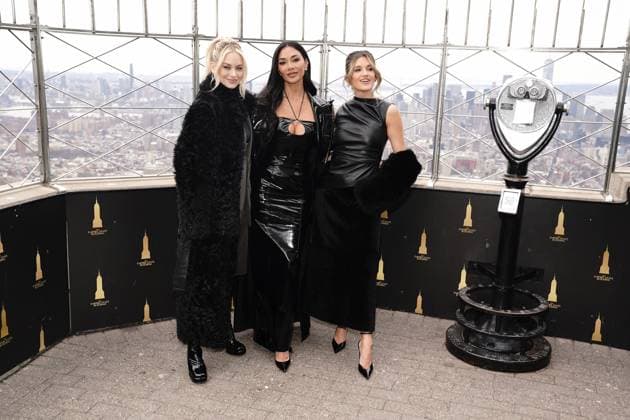 Kimberly Wyatt, Nicole Scherzinger, Ashley Roberts at a public appearance for Pussycat Dolls Celebrate Global Reunion Tour PCD FOREVER, The Empire State Building, New York, NY, March 19, 2026. Photo By: Kristin Callahan Everett Collection Pussycat Dolls Celebrate Global Reunion Tour PCD FOREVER PUBLICATIONXNOTxINxCANxCHNxFRAxITAxJPNxNORxPOLxRUSxESPxUKxUSA