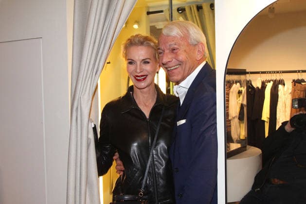 Grit Weiss und Jo Groebel beim Riani Store Opening am 19.03.2026 in Hamburg Riani Store Opening in Hamburg