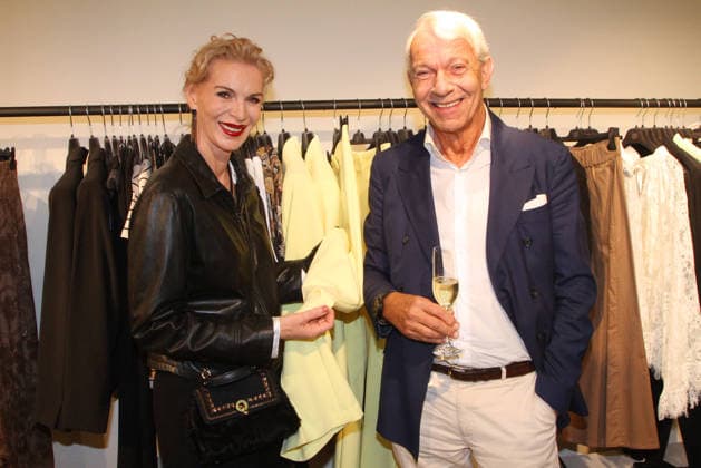 Grit Weiss und Jo Groebel beim Riani Store Opening am 19.03.2026 in Hamburg Riani Store Opening in Hamburg