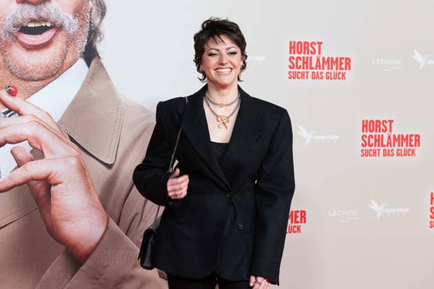 Tahnee SCHAFFARCZYK, Comedian, Roter Teppich, Red Carpet Show, Ankunft, arrival, Filmpremiere HORST SCHLAEMMER SUCHT DAS GLUECK in der Lichtburg in Essen, 19.03.2026.