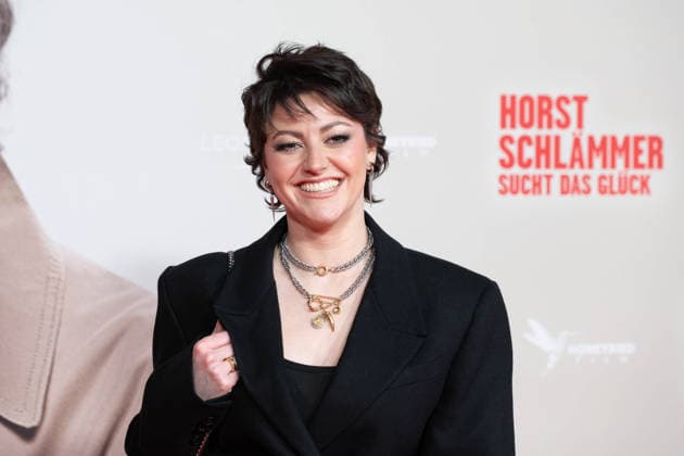 Tahnee SCHAFFARCZYK, Comedian, Roter Teppich, Red Carpet Show, Ankunft, arrival, Filmpremiere HORST SCHLAEMMER SUCHT DAS GLUECK in der Lichtburg in Essen, 19.03.2026.
