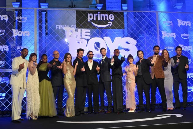 World premiere of the Prime TV series The Boys 5 The cast on the carpet of the world premiere of the Prime TV series The Boys 5 final season at the cinema The modern space. Rome (Italy), March 19, 2026 Imago-Images Emmefoto Copyright: xImago-Images Emmefotox