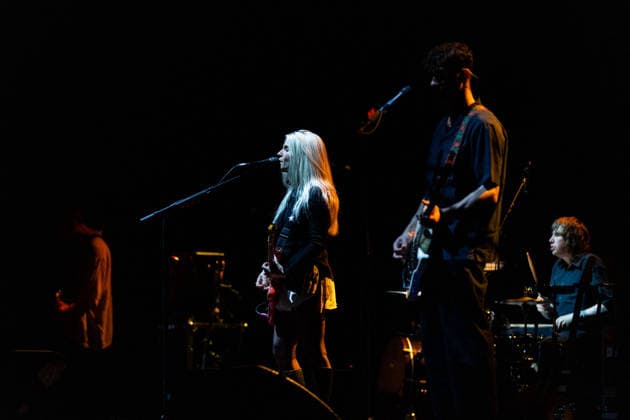 March 19, 2026, Porto, Portugal: Alice Johnson, Scottish vocalist and guitarist of Swim School, performs live in Porto as the opening act for Suede at Super Bock Arena Pavilhao Rosa Mota. Porto Portugal - ZUMAs197 20260319_aaa_s197_116 Copyright: xDiogoxBaptistax